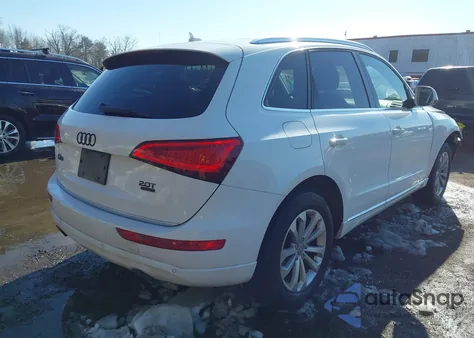 2015 Audi Q5 2.0T Premium из США, поврежденный, VIN WA1LFAFP5FA115471